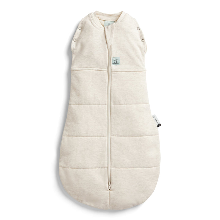 ergoPouch Cocoon Zip Swaddle Bag 3.5 TOG - Oatmeal Marle