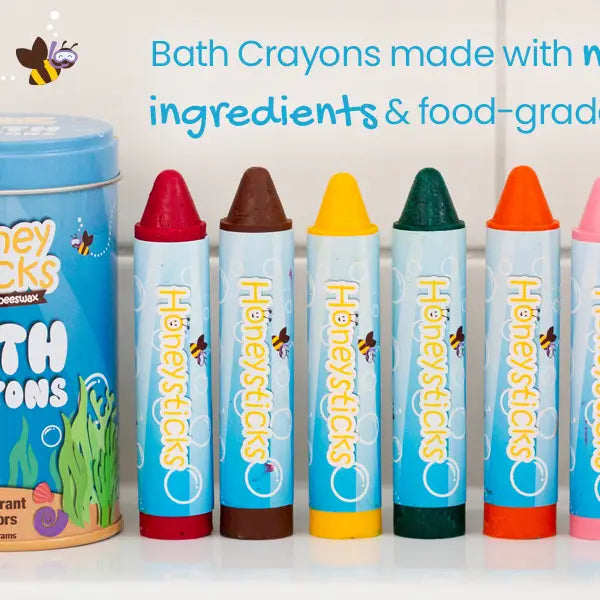 Honeysticks Super Jumbo Bath Crayon Pack