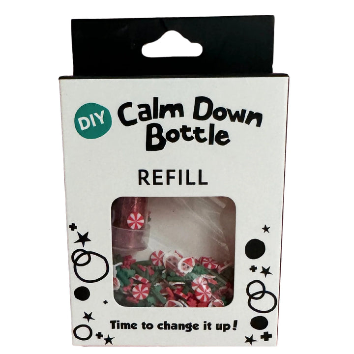 Jellystone DIY Calm Down Sensory Bottle Refill - Christmas Assorted