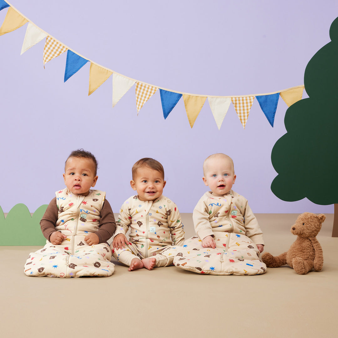ergoPouch Sleeping Bag TOG 2.5 - Teddy Bear Party