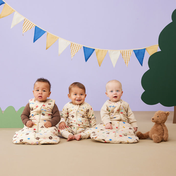 ergoPouch Sleeping Bag TOG 2.5 - Teddy Bear Party