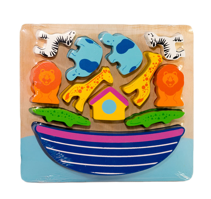 Noah's Ark Chunky Puzzle & Play Set