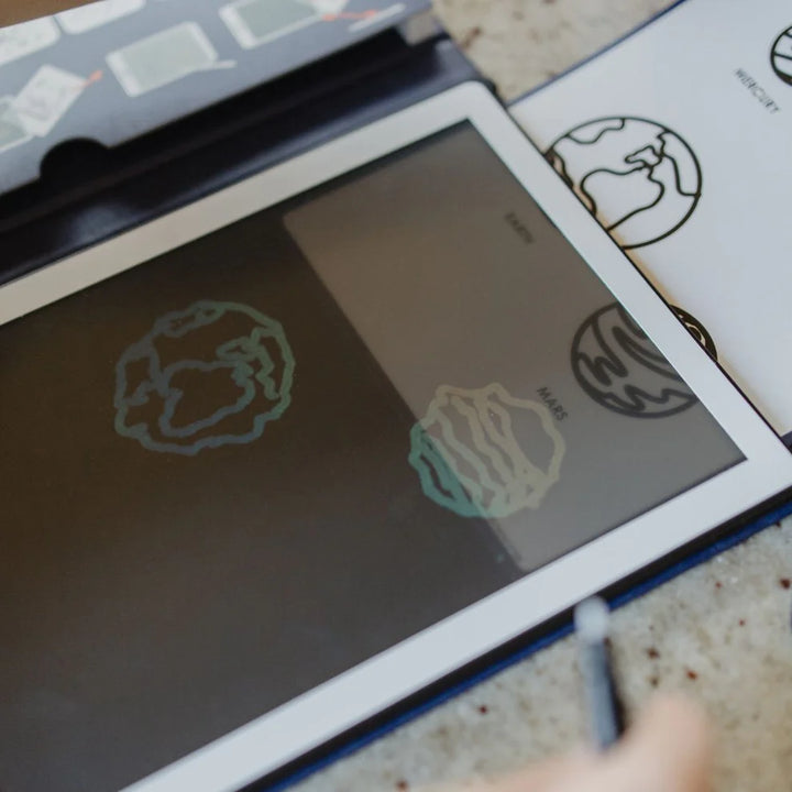 Kidydraw Mini LCD Drawing Tablet - Galaxy