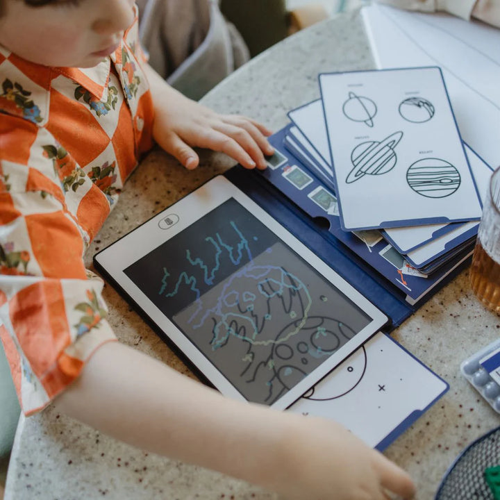 Kidydraw Mini LCD Drawing Tablet - Galaxy