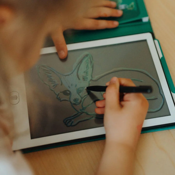 Kidydraw Mini LCD Drawing Tablet - Animals of the World