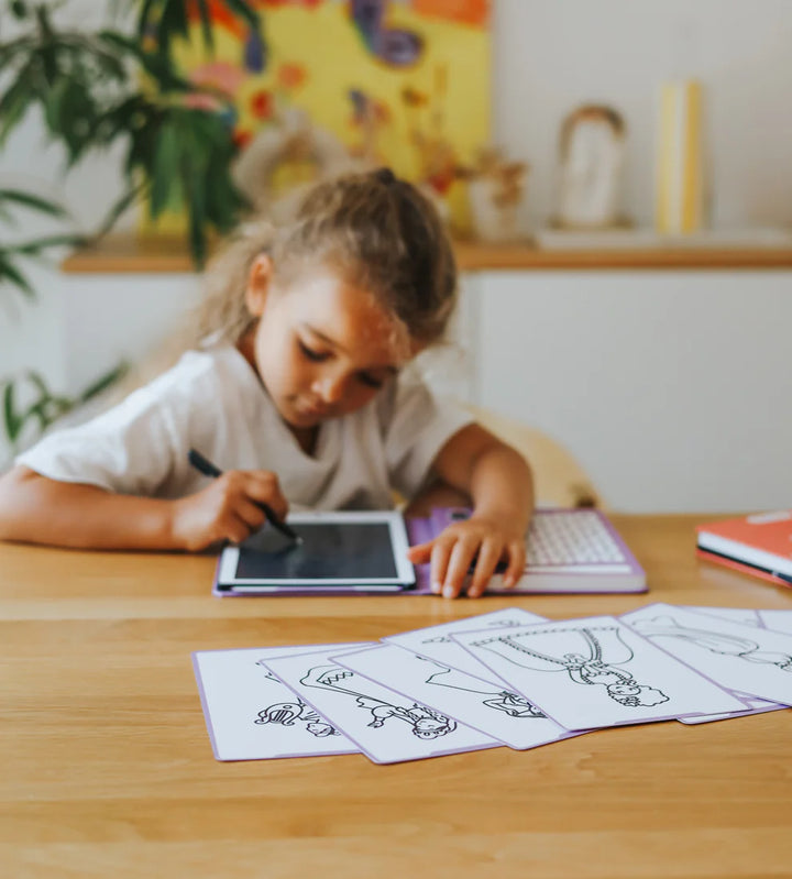 Kidydraw Mini LCD Drawing Tablet - Princesses