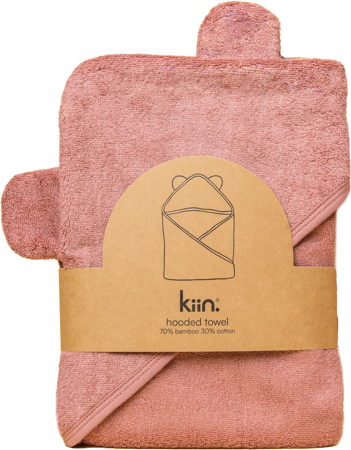 Kiin Bamboo Cotton Hooded Towel