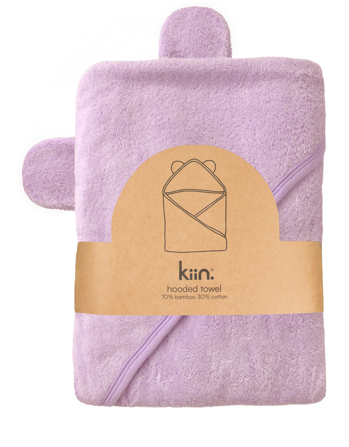 Kiin Bamboo Cotton Hooded Towel