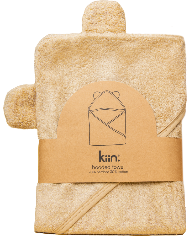 Kiin Bamboo Cotton Hooded Towel