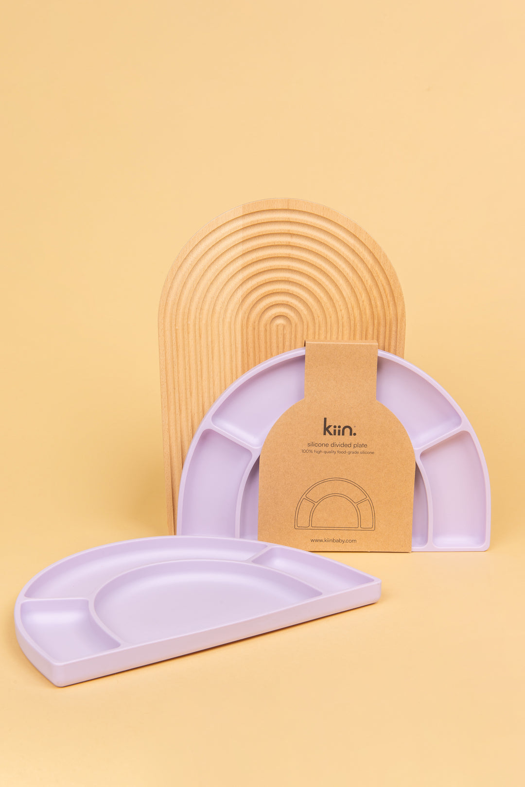 Kiin Silicone Divided Plates - Assorted
