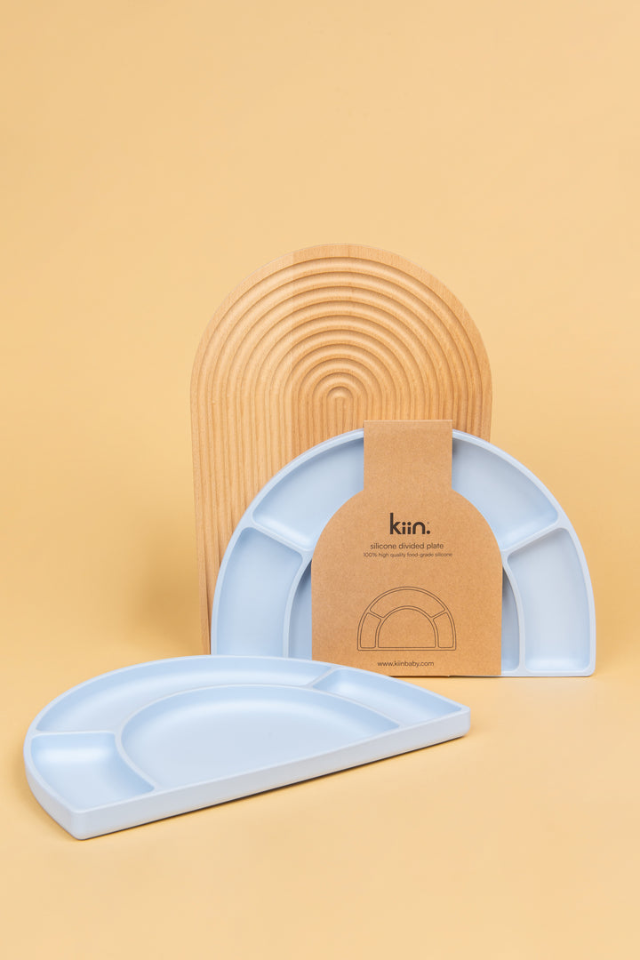 Kiin Silicone Divided Plates - Assorted