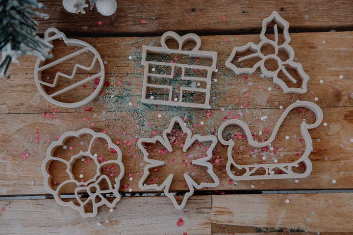 Christmas Holiday Playdough/Sensory Play Eco Cutter™ Set