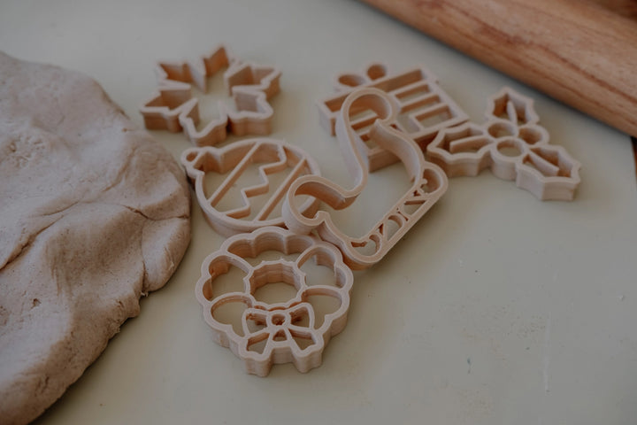 Christmas Holiday Playdough/Sensory Play Eco Cutter™ Set