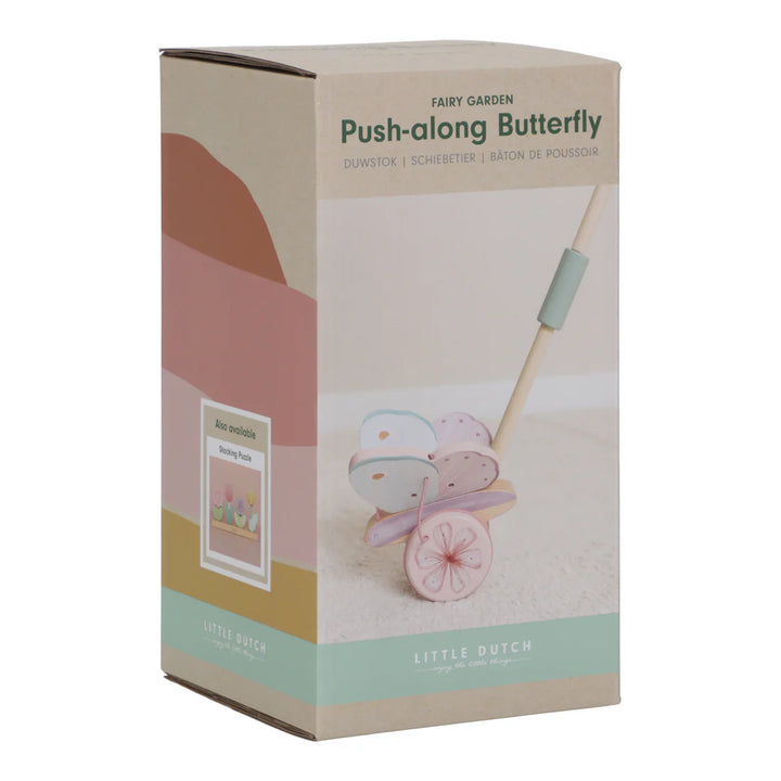 Fairy Garden Wooden Push-Along Butterfly DAMAGED PACKAGING