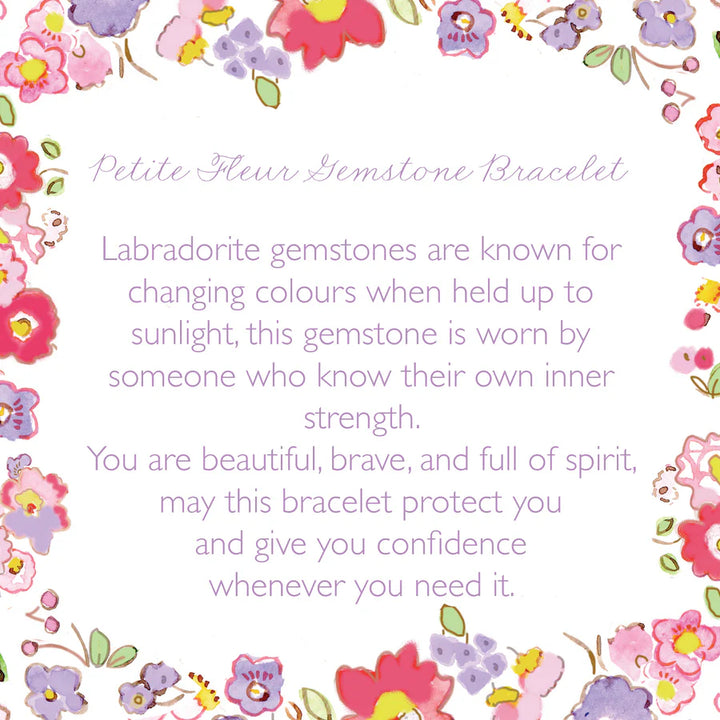 Lauren Hinkley Petite Fleur Rose Elastic Bracelet