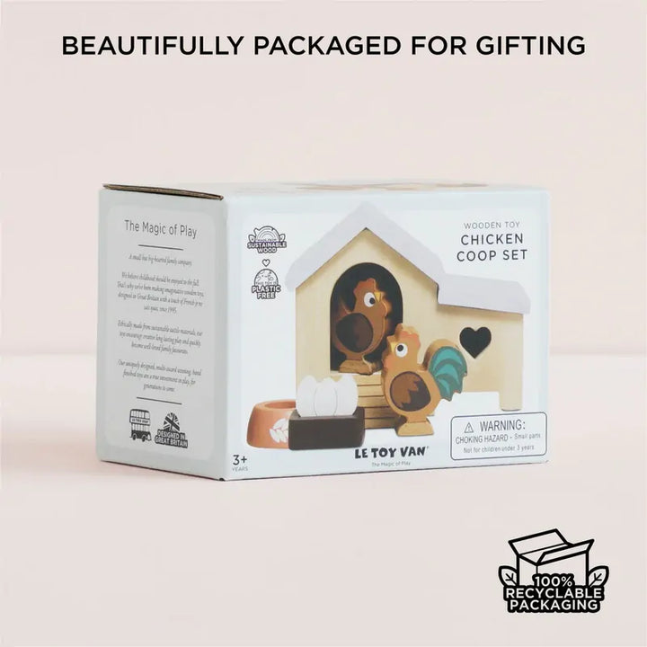 Le Toy Van Wooden Chicken Coop