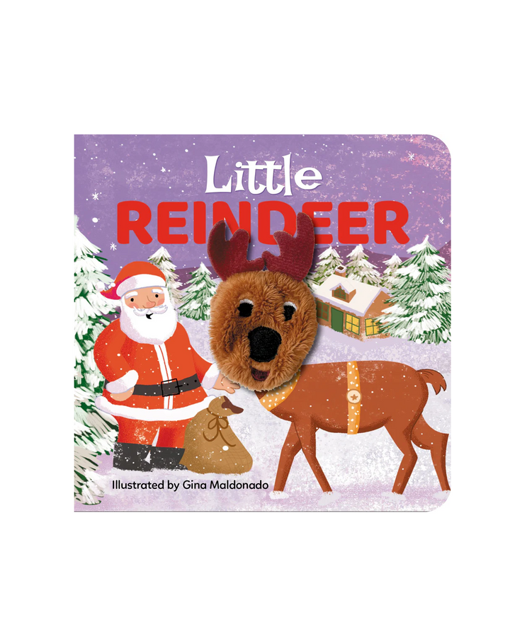 Little Reindeer Finger Puppet Board Book