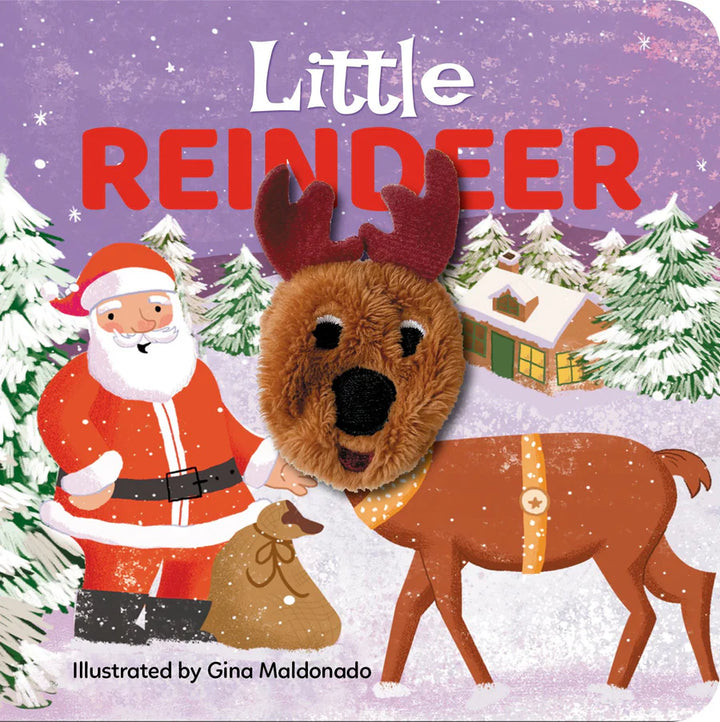 Little Reindeer Finger Puppet Board Book