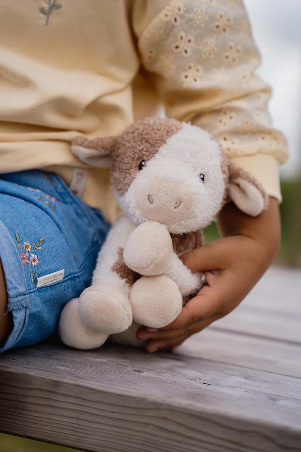 Little Farm Cuddle Cow Plush 17cm Little Dutch Premium Toys