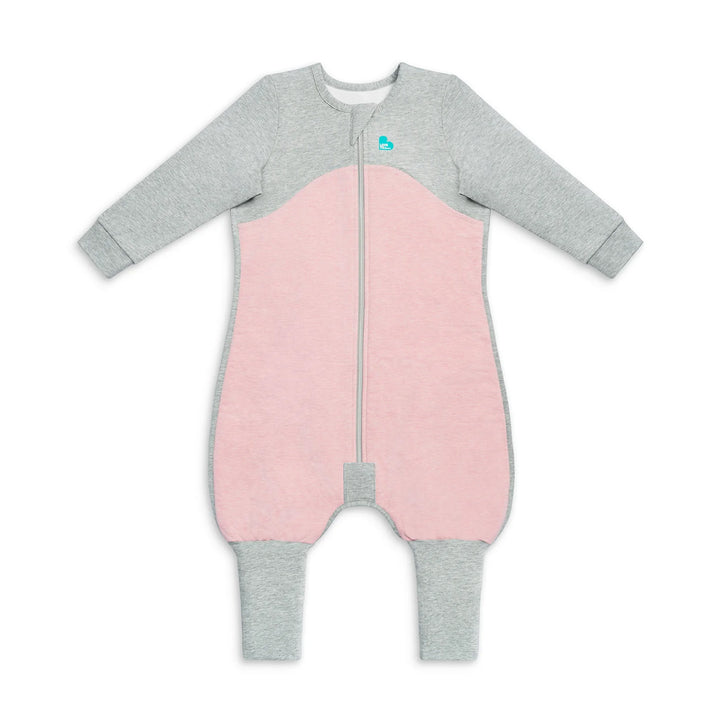 Love to Dream Cotton Fleece Sleep Suit 1.0 TOG - Dusty Pink