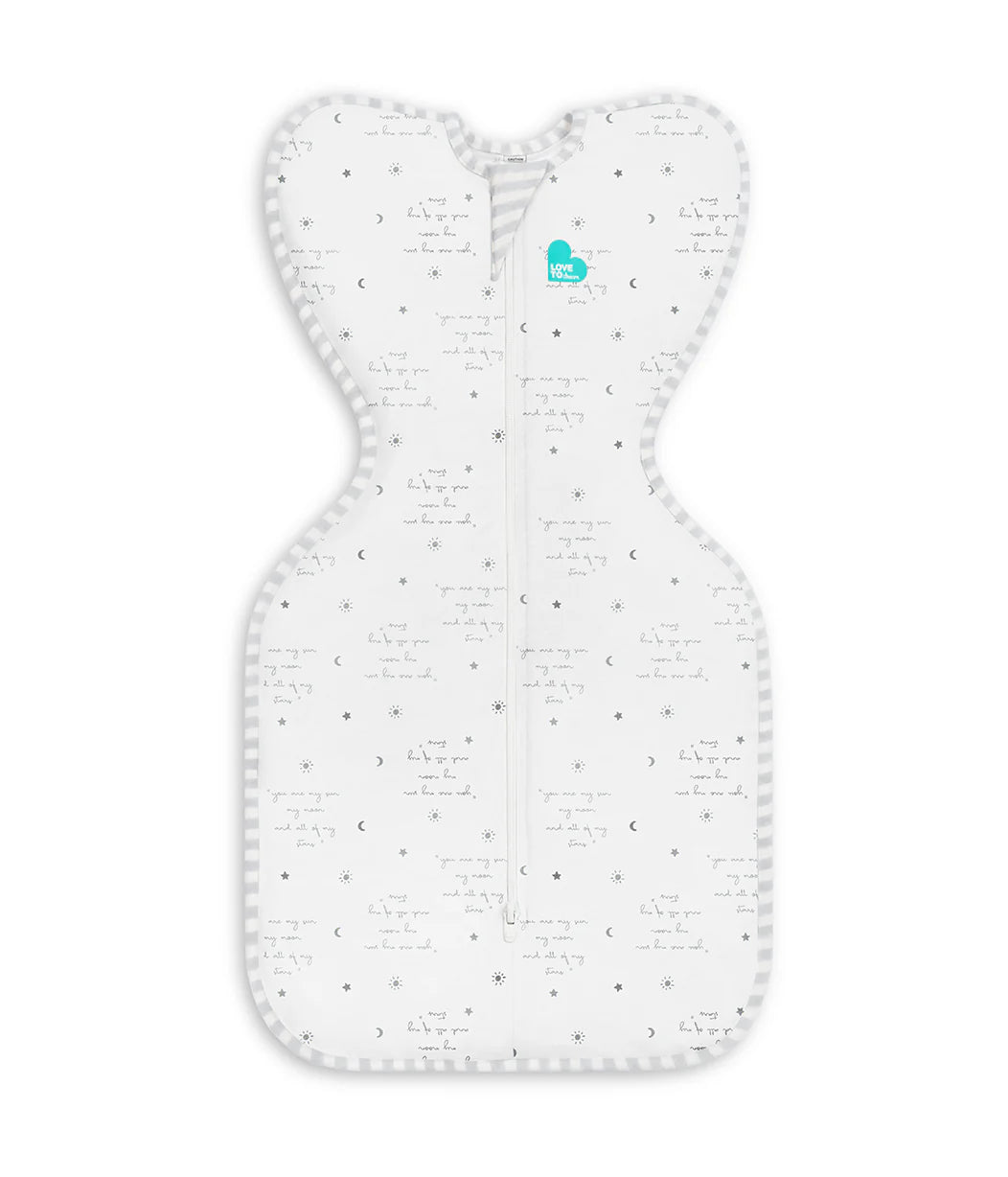 Love to Dream Swaddle Up™ Original Cotton 0.2 TOG - White Stars