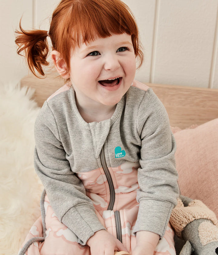 Love to Dream Sleep Bag Long Sleeve 2.5 TOG - Pink Daydream