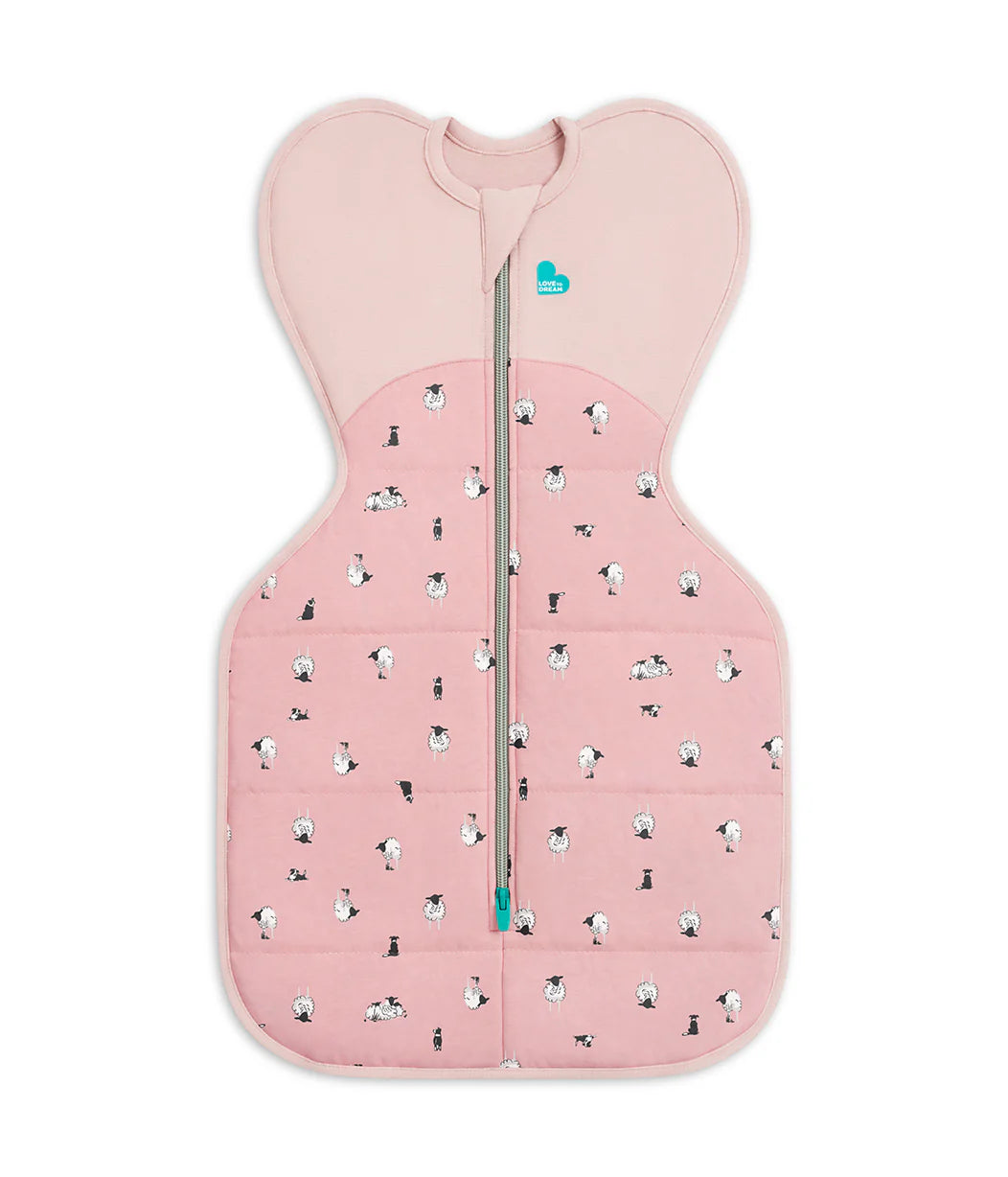Love to Dream Swaddle Up™ Quilted Cotton & Merino Wool 2.5 TOG - Rose