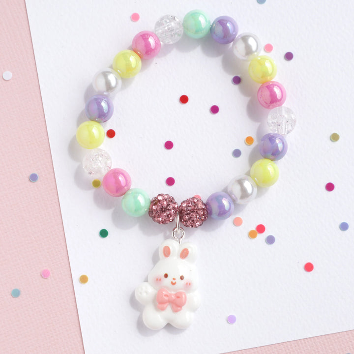 Mon Coco Bunny Bow Elastic Bracelet