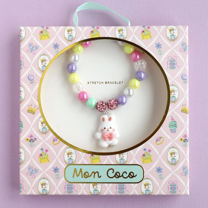 Mon Coco Bunny Bow Elastic Bracelet