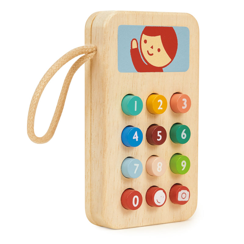 Mentari Wooden Toy Mobile Phone