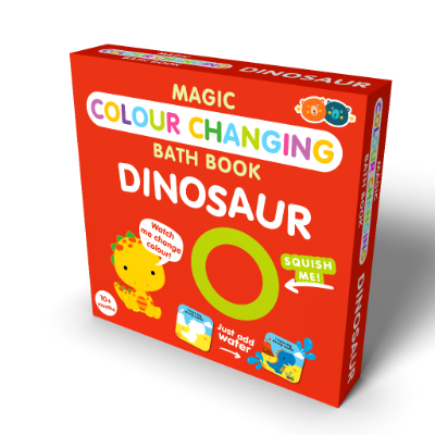Magic Colour Changing Bath Book - Dinosaur Magic Colour Changing Bath Book - Dinosaur