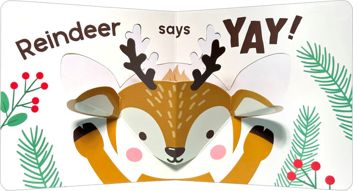 Mini Pops - Santa's Friends Lift the Flap Board Book