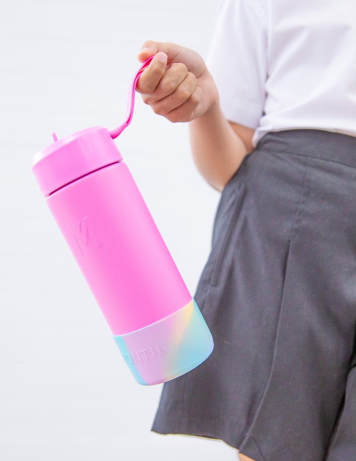 MontiiCo Fusion 475ml Insulated Sipper Lid Drink Bottle | Floss