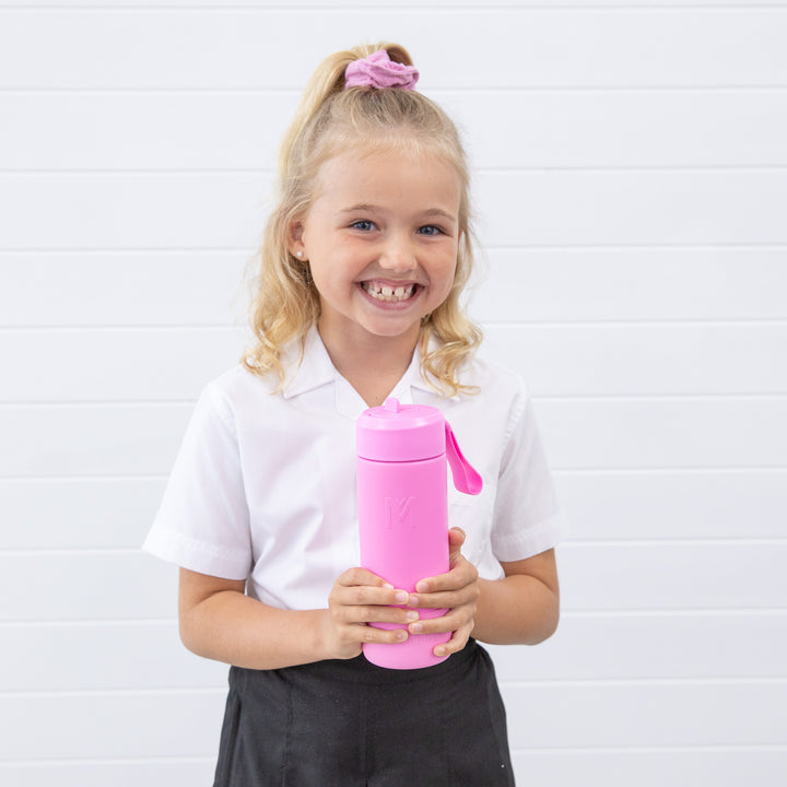 MontiiCo Fusion 475ml Insulated Sipper Lid Drink Bottle | Floss