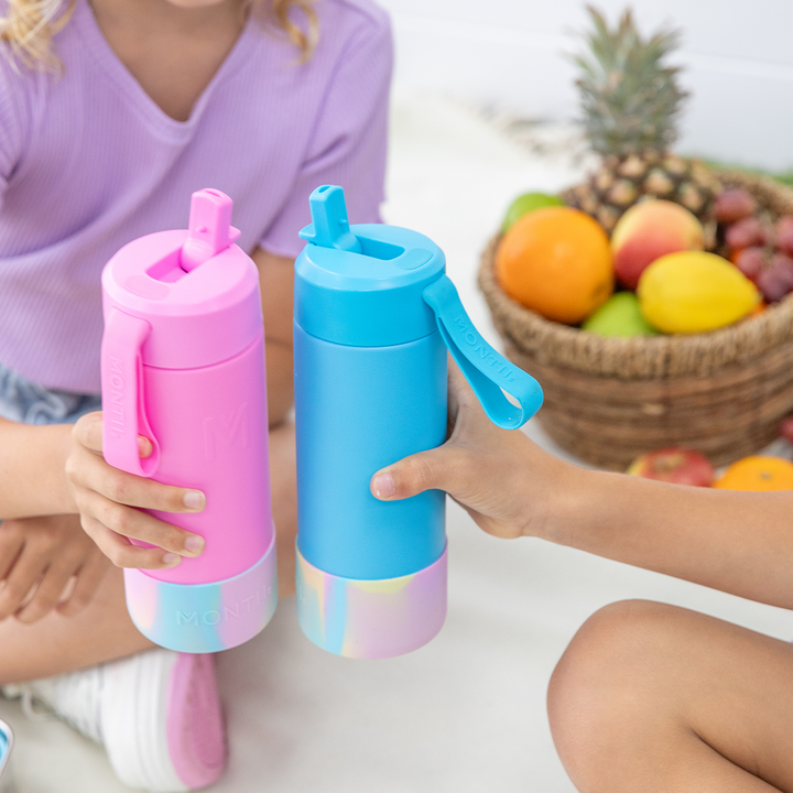 MontiiCo Fusion 475ml Insulated Sipper Lid Drink Bottle | Floss