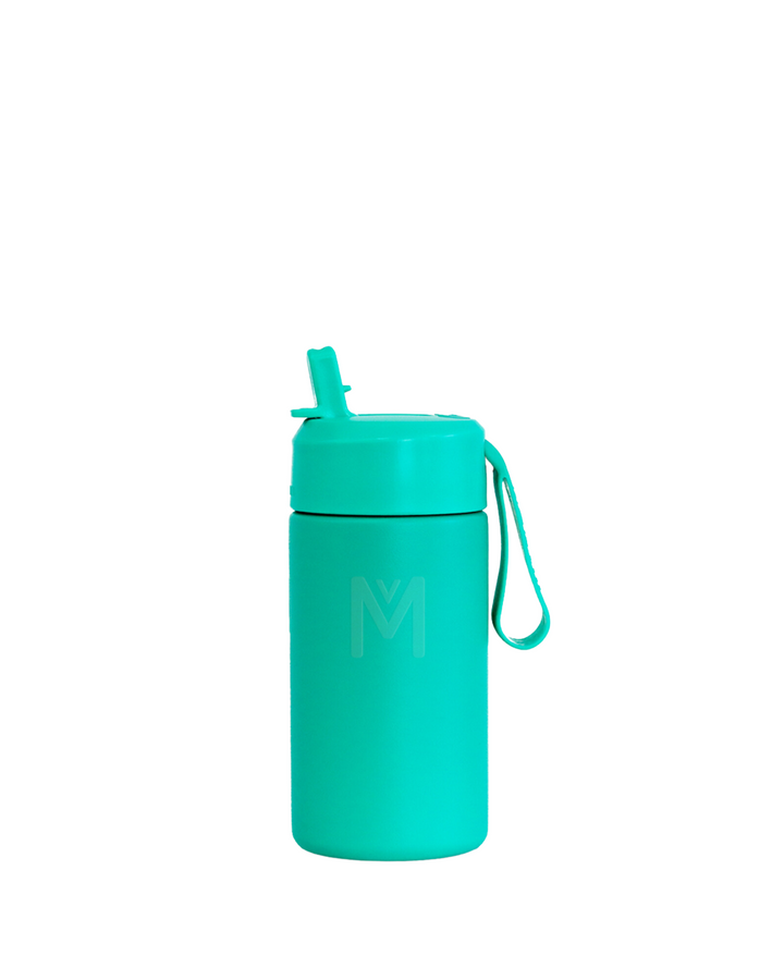 MontiiCo Fusion 350ml Insulated Sipper Lid Drink Bottle | Mojito + FREE SMOOTHIE LID