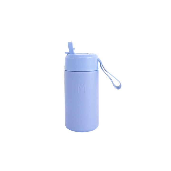 MontiiCo Fusion 350ml Insulated Sipper Lid Drink Bottle | Cloud
