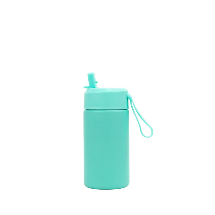 Montiico Fusion 350ml Sipper Drink Bottle - Lagoon + FREE SMOOTHIE LID