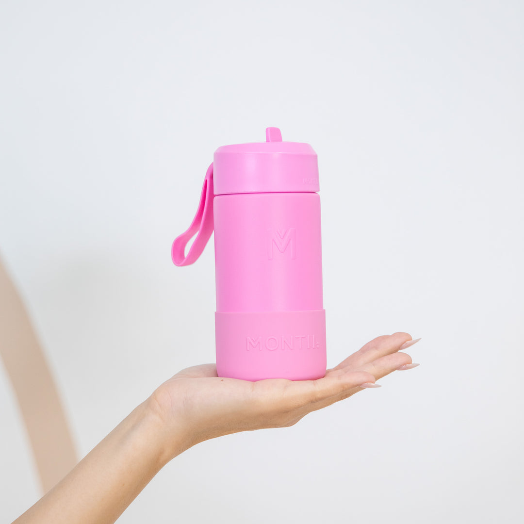 MontiiCo Fusion 350ml Insulated Sipper Lid Drink Bottle | Floss
