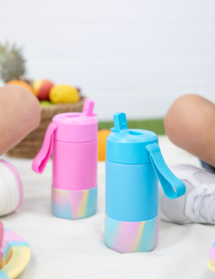 MontiiCo Fusion 350ml Insulated Sipper Lid Drink Bottle | Floss