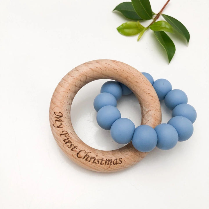 My First Christmas Keepsake Teether & Rattle - Assorted