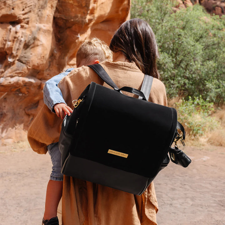 Nappy Bag Boxy Backpack - Twilight Black