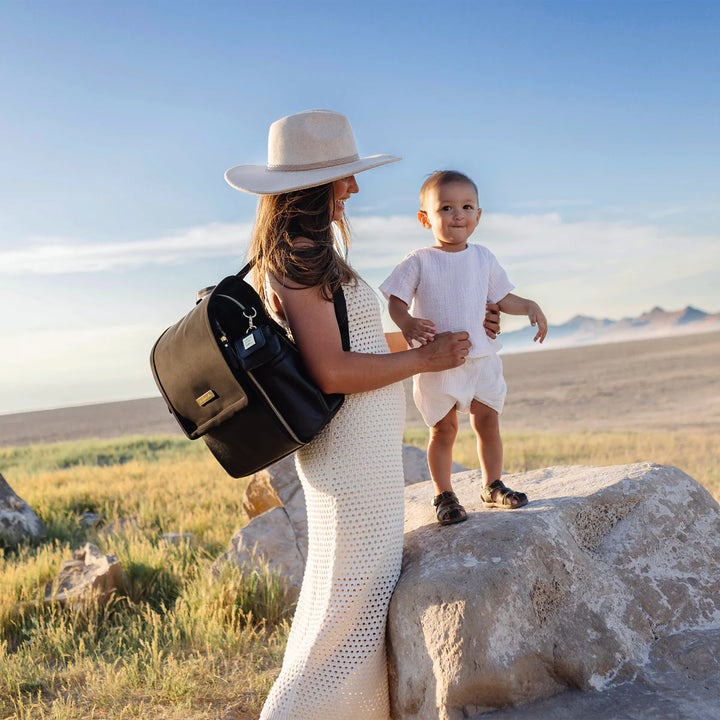 Nappy Bag Boxy Backpack - Twilight Black