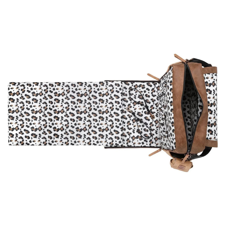 Nappy Bag Boxy Backpack - Brioche