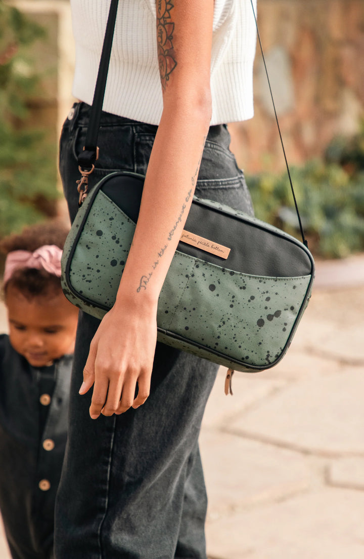 Nappy Bag Companion Clutch with Change Mat - Olive