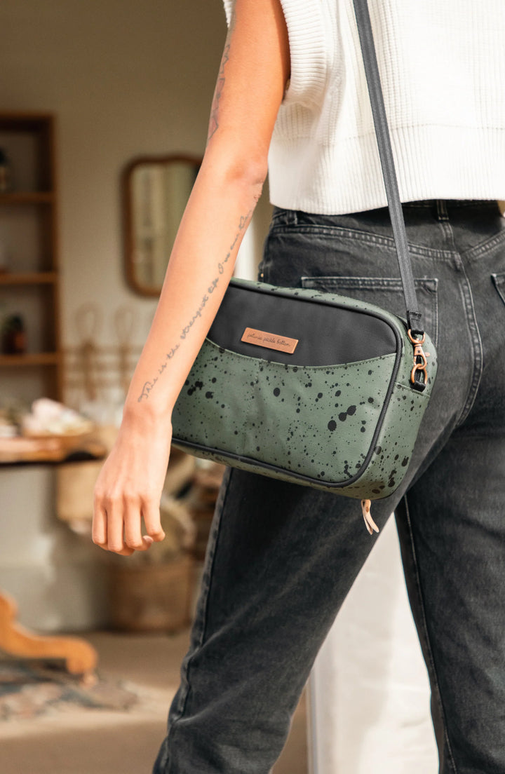 Nappy Bag Companion Clutch with Change Mat - Olive