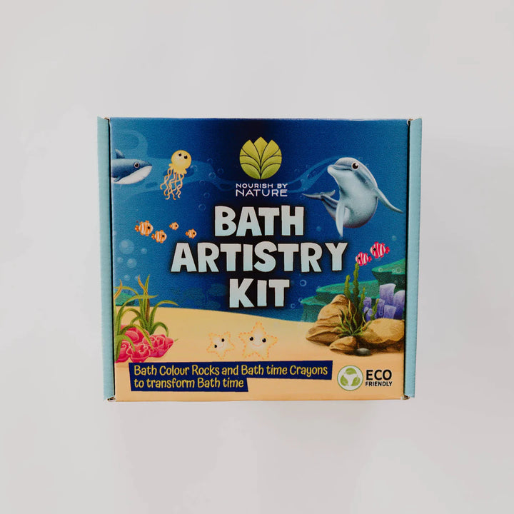 Nourish By Nature Bath Artistry Crayon & Bath Rocks Bundle