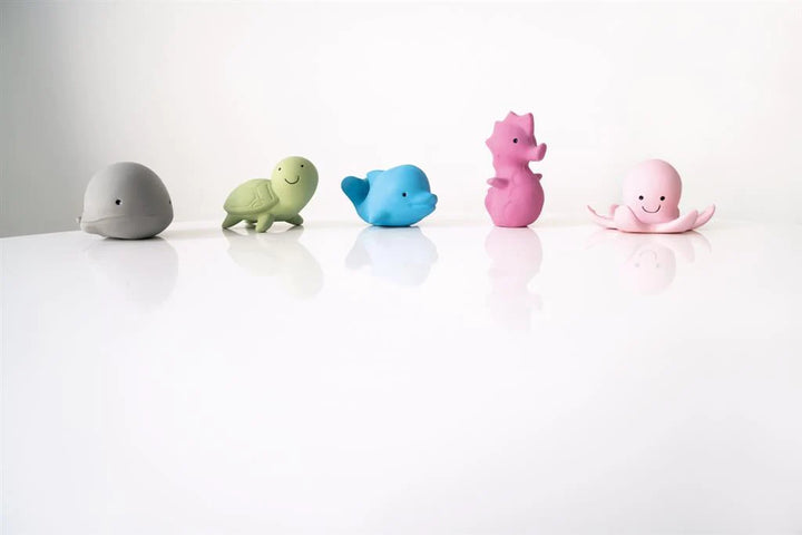 Tikiri Ocean Buddies Natural Rubber Toys