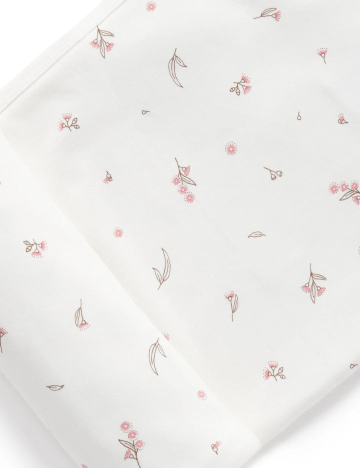 Purebaby Organic Bunny Rug Wrap - Blossom