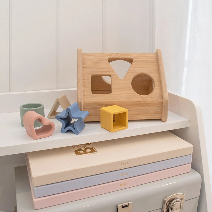 Playground Wooden House Shape Sorter